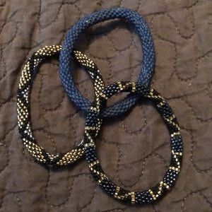 Lily and Laura bracelet set of 3